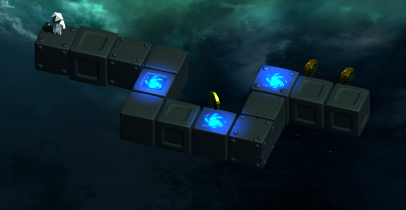 Testing portals on different blocks. The left one looks the best