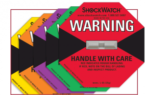 A shockwatch label. At least, I think they will look like this..